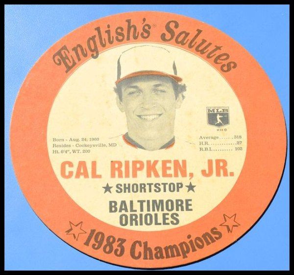 1984 English's Chicken Disk Ripkin